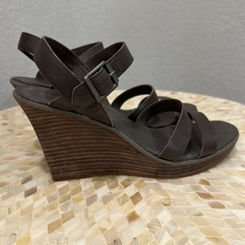 Timberland leather  sandals size 9